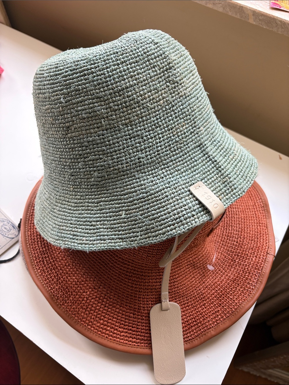 Catarzi 1910 Light Green Bucket Hat - Casual Summer Accessory
